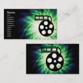 Coole Filmrolle Visitenkarte (Vorne/Hinten)