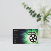Coole Filmrolle Visitenkarte (Stehend Vorderseite)