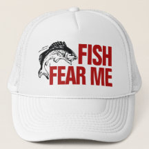 Coole Fische Angst Me Fishing Trucker Hat