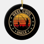 Coole Fischerei Keramik Ornament (Vorne)