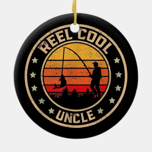 Coole Fischerei Keramik Ornament (Hinten)