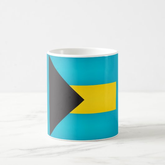 Coole Flagge Bahamas Kaffeetasse (Mittel)