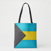 Coole Flagge Bahamas Tasche (Vorderseite)