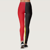 Coole Flagge Belgiens Leggings (Rückseite)