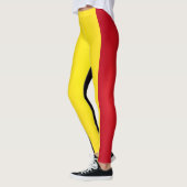Coole Flagge Belgiens Leggings (Links)