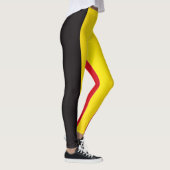 Coole Flagge Belgiens Leggings (Rechts)