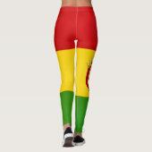 Coole Flagge Boliviens Leggings (Rückseite)