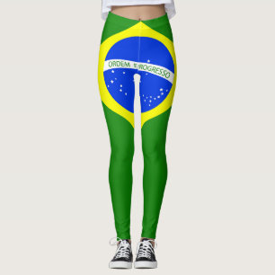Coole Flagge Brasiliens Leggings