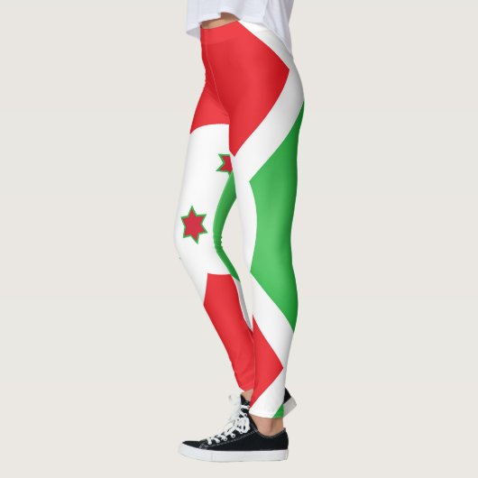 Coole Flagge Burundis Leggings (Links)