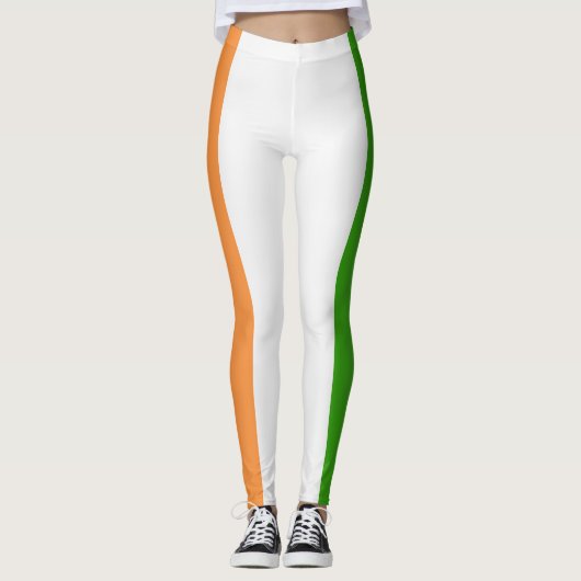 Coole Flagge der Elfenbeinküste Leggings (Vorderseite)