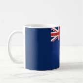 Coole Flagge der Falklandinseln Kaffeetasse (Links)