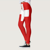 Coole Flagge der Schweiz Leggings (Links)
