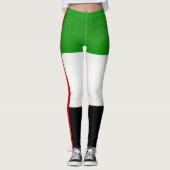 Coole Flagge der Vereinigten Arabischen Emirate Leggings (Vorderseite)
