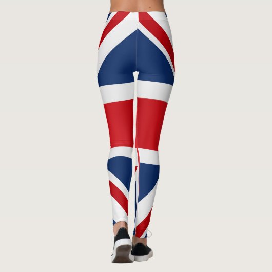 Coole Flagge des Vereinigten Königreichs Leggings (Rückseite)