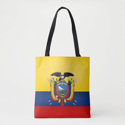 Coole Flagge Ecuadors Tasche (Vorderseite)