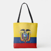 Coole Flagge Ecuadors Tasche (Rückseite)