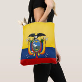 Coole Flagge Ecuadors Tasche (Von Nahem)