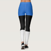 Coole Flagge Estlands Leggings (Rückseite)