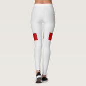 Coole Flagge Georgiens Leggings (Rückseite)