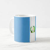 Coole Flagge Guatemalas Kaffeetasse (Vorderseite Links)