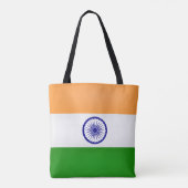 Coole Flagge Indiens Tasche (Rückseite)