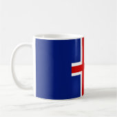 Coole Flagge Islands Kaffeetasse (Links)