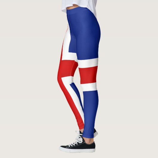 Coole Flagge Islands Leggings (Links)