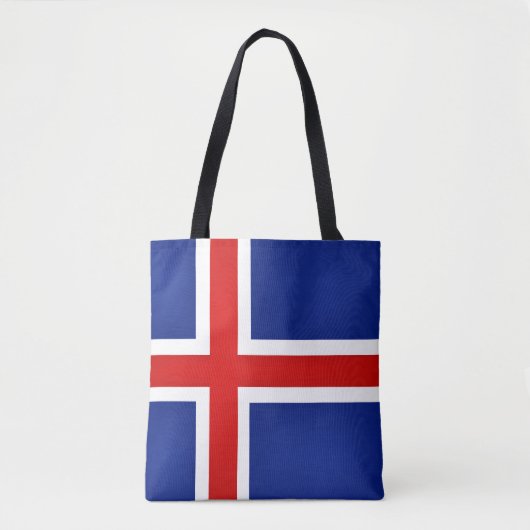 Coole Flagge Islands Tasche (Vorderseite)