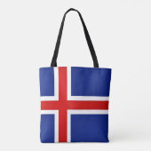 Coole Flagge Islands Tasche (Rückseite)