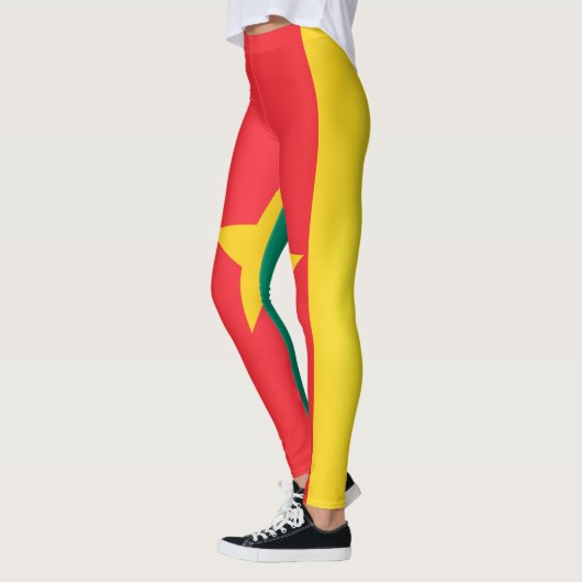 Coole Flagge Kameruns Leggings (Links)