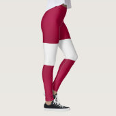 Coole Flagge Lettlands Leggings (Rechts)