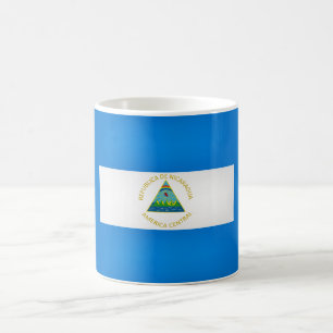 Coole Flagge Nicaraguas Kaffeetasse