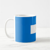 Coole Flagge Nicaraguas Kaffeetasse (Links)