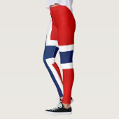 Coole Flagge Norwegens Leggings (Links)
