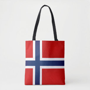 Coole Flagge Norwegens Tasche