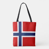 Coole Flagge Norwegens Tasche (Rückseite)