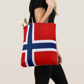 Coole Flagge Norwegens Tasche (Von Nahem)