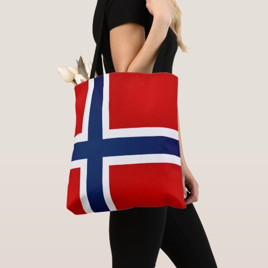 Coole Flagge Norwegens Tasche (Von Nahem)