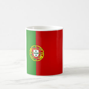 Coole Flagge Portugals Kaffeetasse