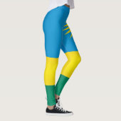 Coole Flagge Ruandas Leggings (Rechts)