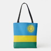 Coole Flagge Ruandas Tasche (Rückseite)