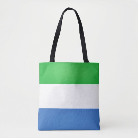 Coole Flagge Sierra Leones Tasche (Vorderseite)