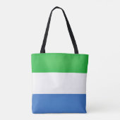 Coole Flagge Sierra Leones Tasche (Rückseite)