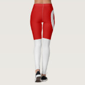 Coole Flagge Singapurs Leggings (Rückseite)