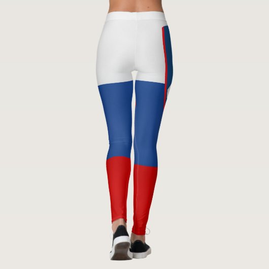Coole Flagge Sloweniens Leggings (Rückseite)