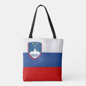 Coole Flagge Sloweniens Tasche (Rückseite)