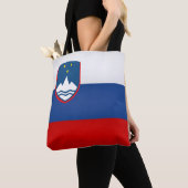 Coole Flagge Sloweniens Tasche (Von Nahem)