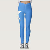Coole Flagge Somalias Leggings (Vorderseite)