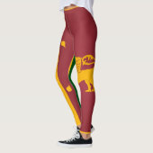 Coole Flagge Sri Lankas Leggings (Links)