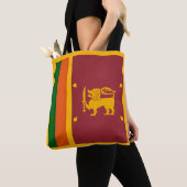 Coole Flagge Sri Lankas Tasche (Von Nahem)